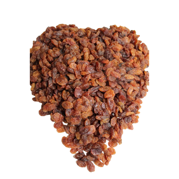 Brown raisins